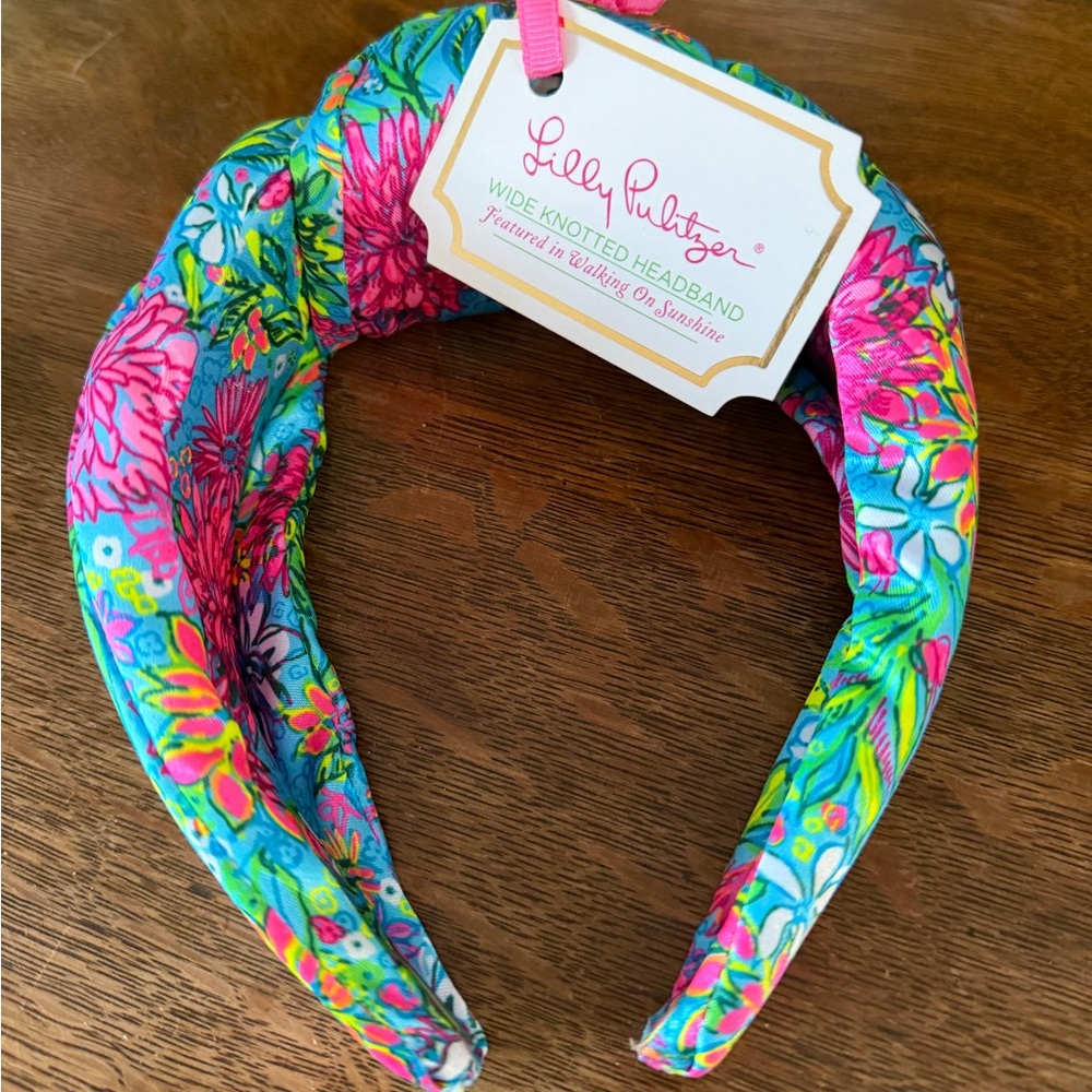 Lilly Pulitzer Vibrant Floral Knotted Headband